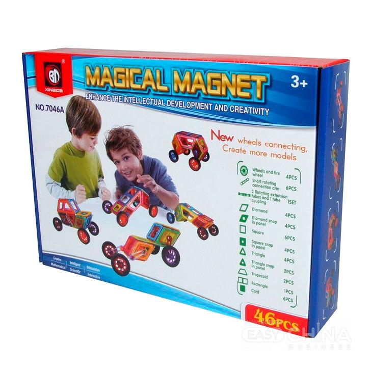 Детский конструктор Magical Magnet 46 деталей