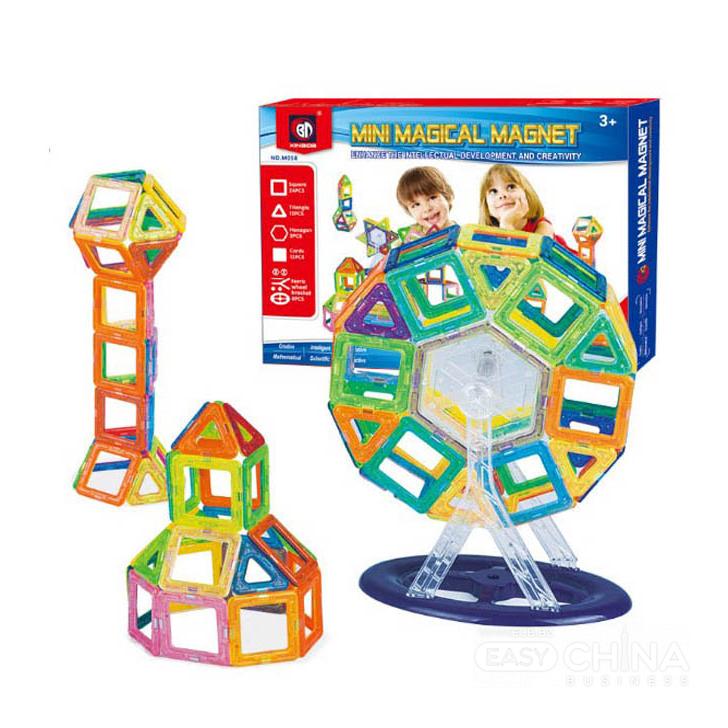 Детский конструктор Mini Magical Magnet 58 деталей