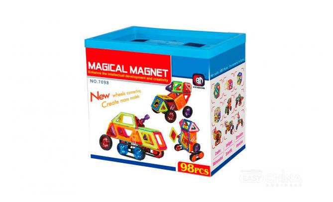 Детский конструктор Magical Magnet 98 деталей Детский конструктор Magical Magnet 98 деталей