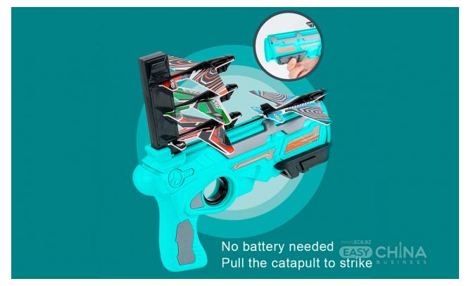 Фото Пистолет катапульта с летающими самолетами Air Battle Фото Пистолет катапульта с летающими самолетами Air Battle