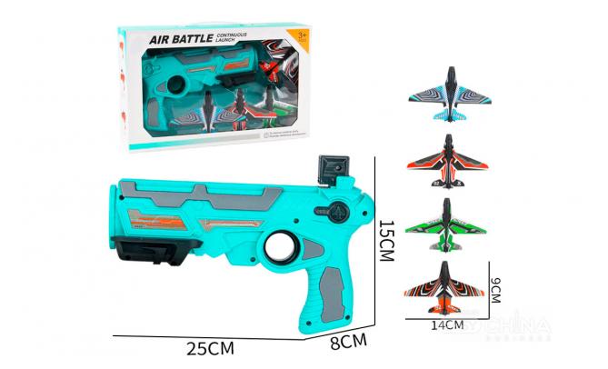 Фото Пистолет катапульта с летающими самолетами Air Battle Фото Пистолет катапульта с летающими самолетами Air Battle